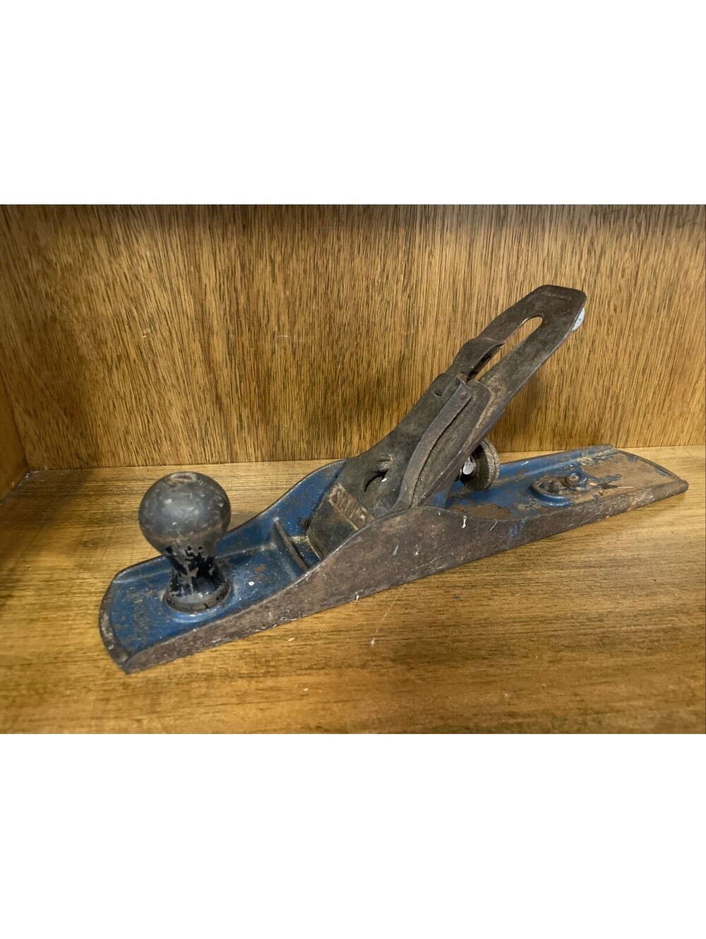 Stanley Antique Vintage Plane 14” Made In the USA Unknown Model Rusty Farmhouse